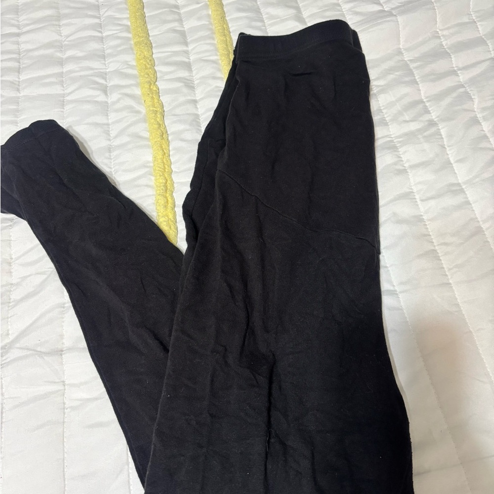 Time and Tru Black Maternity Leggings